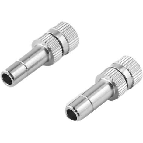 Buse de pulvérisation en laiton, buse d'atomisation 8 mm, adaptée aux systèmes refroidissement extérieurs, à l'aménagement paysager, l'humidification l'air, l'i 10 pièces 0.8mm(0.0315in) 50 Pièces (1/5)
