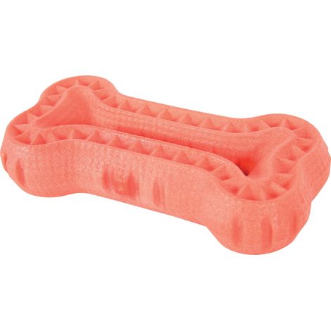 Jouet Os Moos TPR flottant 13 cm x 2.5 cm pour chien - zolux (1/2)