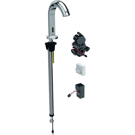 Robinetterie de lavabo Geberit Piave, saillie 167mm, alimentation (1/3)