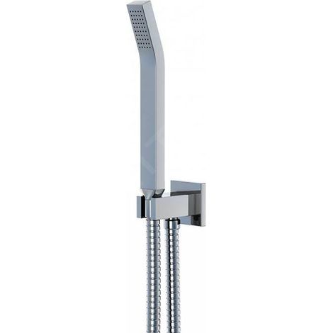 Ensemble de douchette avec coude de raccordement de douche intégré (1/4)