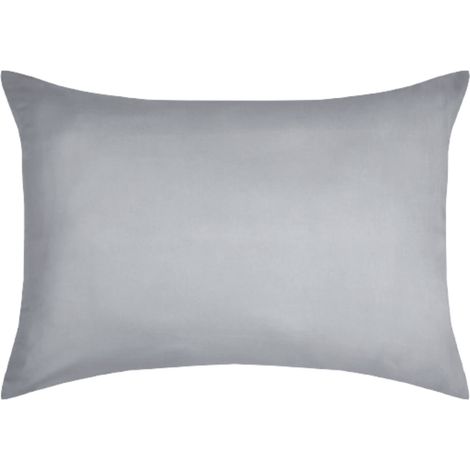 Taie d'oreiller Taille 50x70 cm 100% Coton Couleur Souris Modèle Eden Linge de Lit pour Maison Doux et Confortable Unisexe Mixte (1/5)