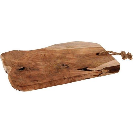 Home Styling Collection Tagliere in Legno Teak Naturale