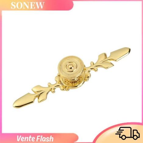 HURRISE Poignée de meubles Poignée De Tiroir Pour Meubles Européens Poignée De Porte De Bureau Petit ensemble Petit ensemble d'or (1/5)
