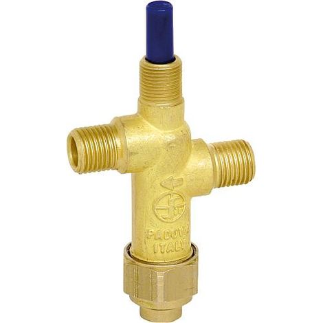Vanne pour gaz SIT-400 M1C Entrée fil mâle G 1/4", Sortie fil mâle G 1/4" Ref. 0.400.006