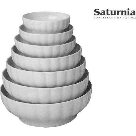 Saladier en porcelaine Costo. Long. 23 cm Napoli Saturnia