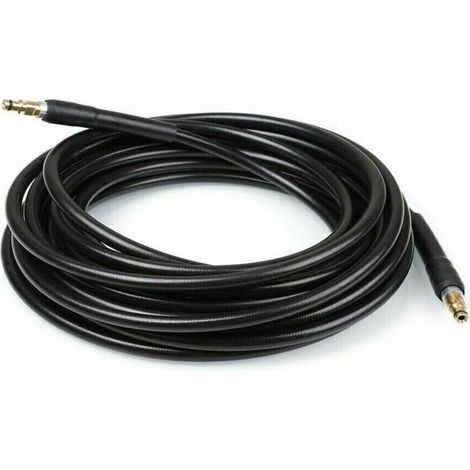 Tuyau de Rechange Haute Pression 6 m – Compatible Karcher K2 K3 K4 K5 K6 K7 – Rallonge Flexible avec Connecteurs Rapides et Embouts en Laiton