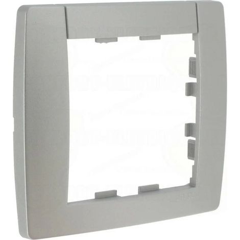 Piastra Hager Kallysta Titanium WK491 1 palo