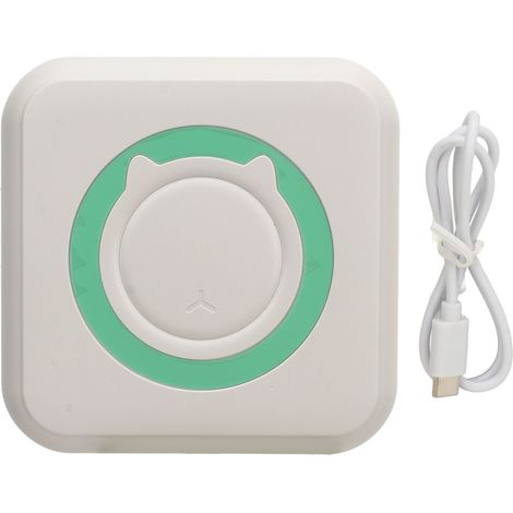 Imprimante thermique portable sans fil pour photos, étiquettes et listes de courses, batterie intégrée, impression sans encre (1/5)