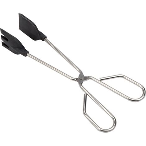 Pinze da cucina con lama in silicone/acciaio inox. 30 cm