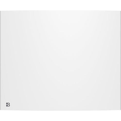 [JAMAIS UTILISÉ] Radiador eléctrico fijo de inercia seca de fundición 1000 W Bestherm BIA horizontal blanco