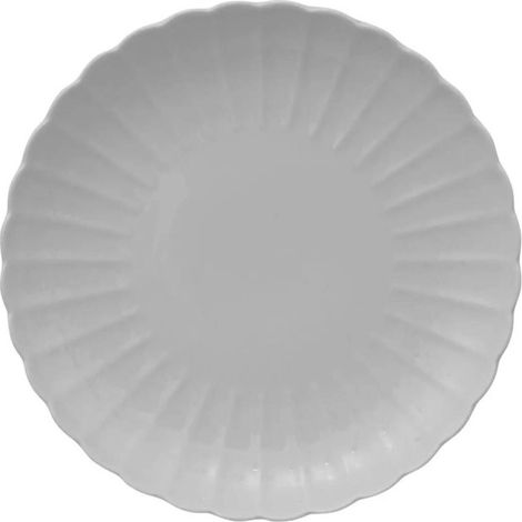 Lot de 6 Assiettes à Dessert "Romy" 20cm Blanc (1/2)