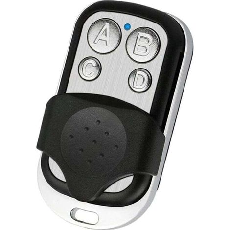 Duplicateur de clé de clonage à 4 canaux, télécommande sans fil 433 MHz, copie de code métallique pour gadgets, portail de voiture, garage (1/4)