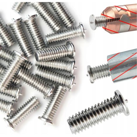 Schweißschrauben M4x11mm für Punktschweißen, 20 Stück (1/5)