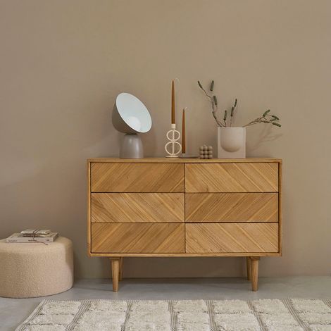 Buffet en bois massif 120 cm (1/5)