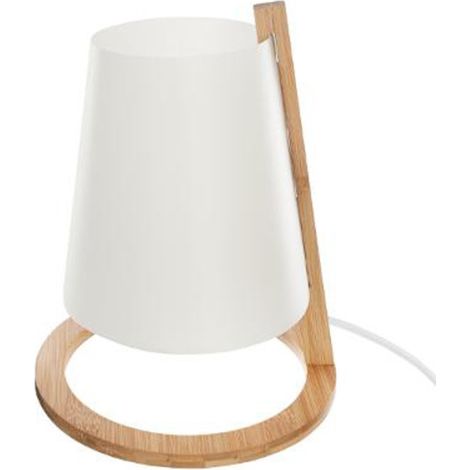 Lampe à Poser "Bambou" 26cm Naturel