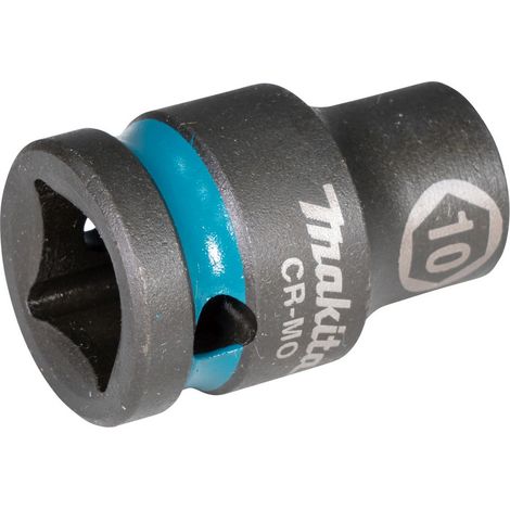 Makita Schlagnuss Steckschlüssel kurz SW10 Impact Black 1/2 Zoll 4K E-16069 (1/3)
