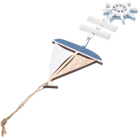 Pendentif Nautique en Décoration Murale d'Ancre Ornement Artisanal Style Méditerranéen pour Maison Décoration Intérieure Décor Suspendu (1/5)