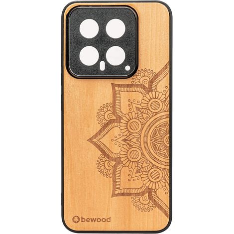 Custodia in legno Bewood per Xiaomi 14 MANDALA APPLE TREE (1/2)