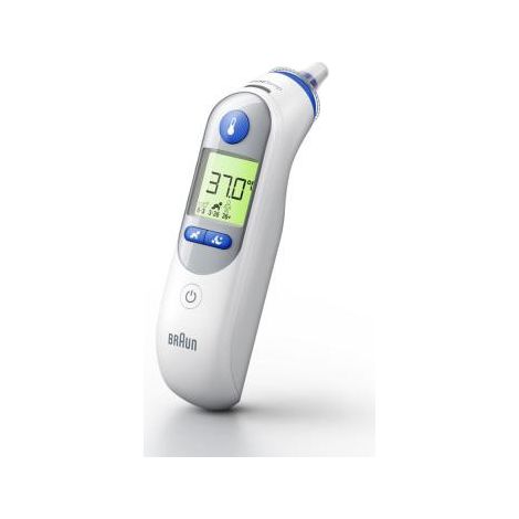 Braun ThermoScan 7+, IRT6525WE Thermomètre médical infrarouge pointe de mesure préchauffée (1/2)