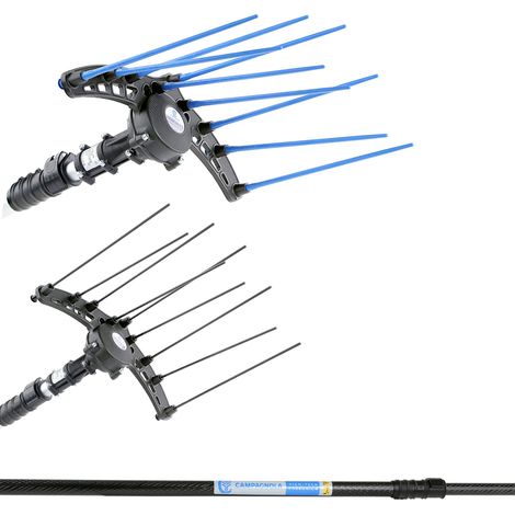 Vareador de aceitunas eléctrico de batería Campagnola Hercules 58V - varilla de carbono 185/270 cm