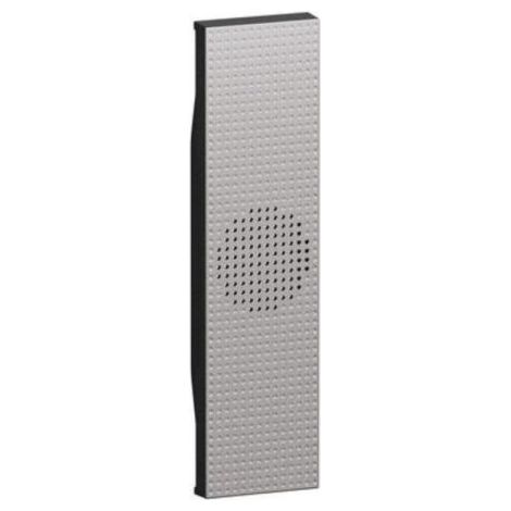 BTicino Living NOW Cover STEEL per suoneria in bronzo e ronzatore - KS15