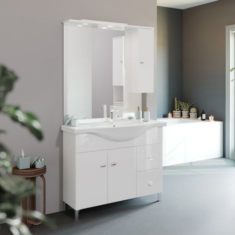 MOBILE BAGNO 'SMART 105' base 106 x 50 x h.88 - SAVINIDUE