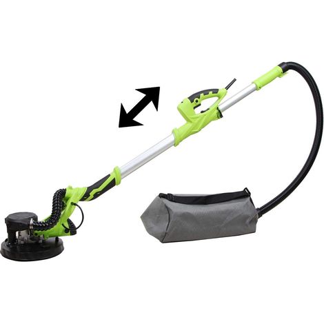 Varan Motors - ZL-225A LIJADORA ORBITAL LIJADORA DE TECHO PULIDORA YESO CON ASPIRACI�N DEL POLVO Y BOLSA DE RECUPERACI�N