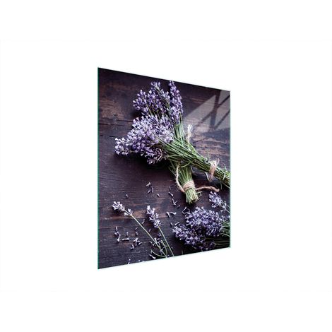 Glasschneidebrett 45x52 Lavendel (1/5)