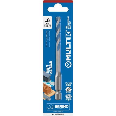 PUNTA MULTIMATERIALE 'MULTIK' Ø 5 x L.150 mm - cf. da 1 pezzo