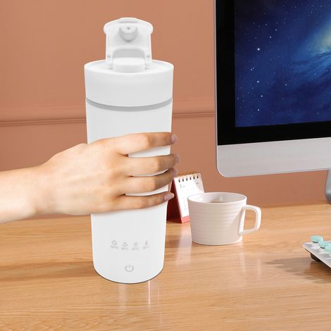 Hervidor de viaje portátil 3 en 1, taza de 475ml, mini calentador de agua (1/5)