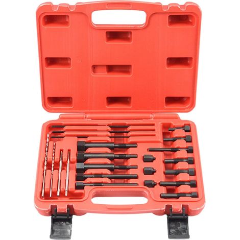 Glühkerzen-Entfernungsset für Glühkerzen, Elektroden-Entfernungswerkzeug, Auto-Reparatur-Werkzeug, beschädigtes Entfernungswerkzeug-Set, Entfernungswerkzeug