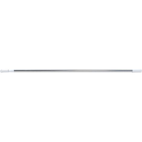 Aqualine Accesorios - Barra telescópica 110-200 cm, acero inoxidable pulido TZ200 (1/4)