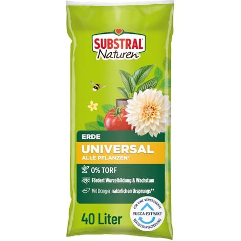 Tierra universal substral 40.0 l versátil para jardín