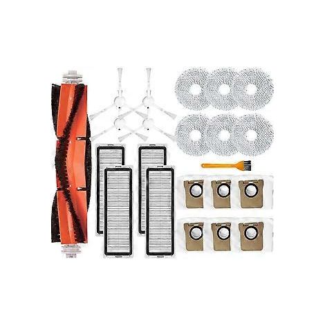 Ersatzteile für Omni Robot X10+ / S10 Pro L10S Ultra Saugroboter: Haupt- und Seitenbürste, HEPA-Filter, Wischmopp (1/5)