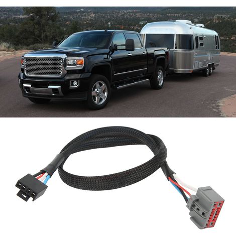 Kabelbaum für Anhängerbremssteuerung – T-Stecker, Zubehör für den Umbau von Wohnwagenanhängern, kompatibel mit Chevrolet Silverado 1500 (2019–2021) und GMC Sierra 1500 (2019–2021) (1/5)