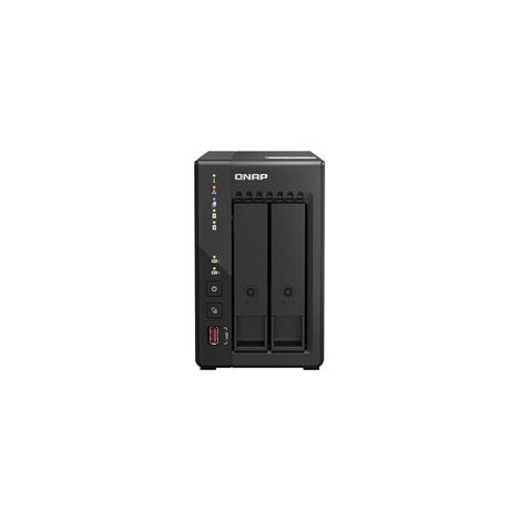 QNAP Servidor TS-253E 8GB 2 Torre NAS Negro (1/5)
