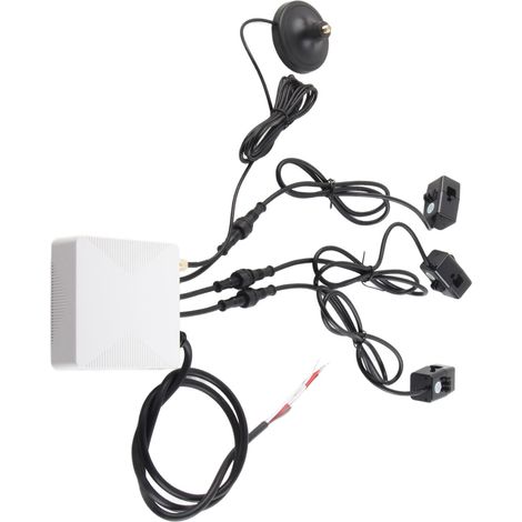 Compteur Énergétique Triphasé WiFi 100-240V, Moniteur de Consommation avec 3 Capteurs 80A, Détecteur Intensité pour Maison Intelligente (1/5)