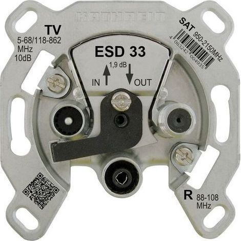 Antennensteckdose kathrein esd 33 Einbau Durchschleif 10 Stück