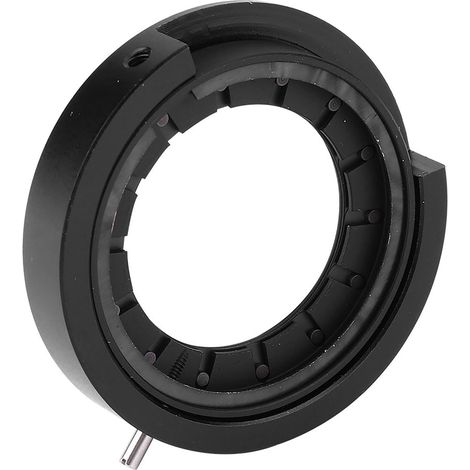 Irisblendenadapter für Mikroskop SK25 mit Sockel (1/5)