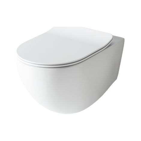 WC ArtCeram File 2.0 Sospeso Senza Brida 53x37 bianco (1/4)