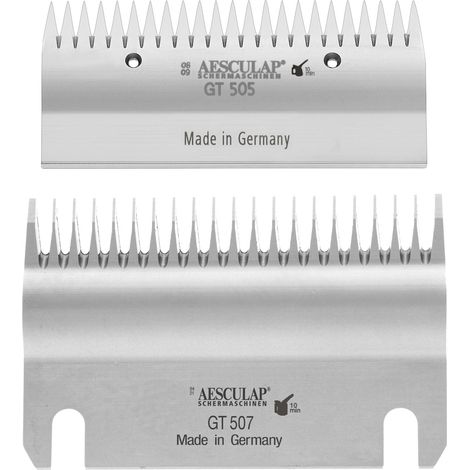 Kerbl Aesculap Schermesser Econom Set, 23 Ober & 21 Untermesser Zähne, 3 mm (1/4)