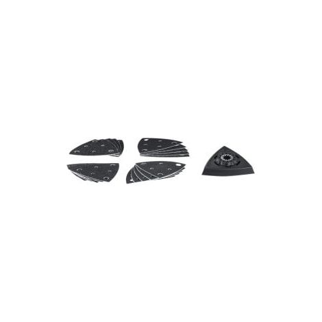 Feuilles abrasives fines perforées Set de 21 pièces