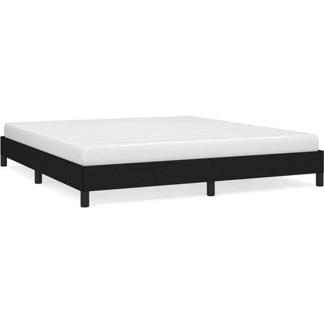 Maison Exclusive - Bettgestell ohne Matratze Schwarz 160x200 cm S