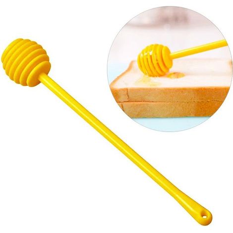 Sollbry Honiglöffel aus Kunststoff – 17,2 cm, Küchenzubehör, Honigmixer (1/5)