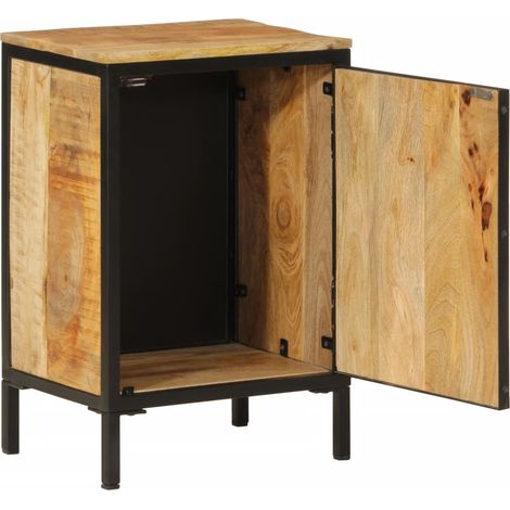 Maison Exclusive - Mobile da Bagno 40x30x60 cm in Legno Massello di Mango e Ferro (1/5)