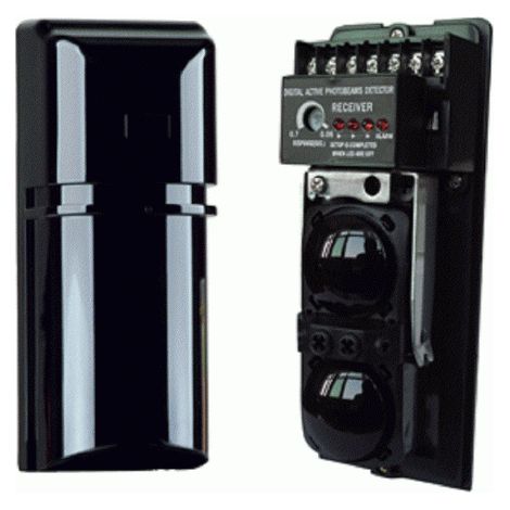 SYS barriera perimetrale raggi infrarossi portata 60 mt doppio raggio 12V - ST-60