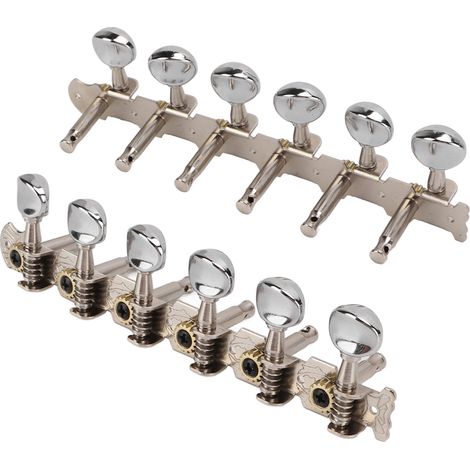 2PCS Clés de Réglage Guitare en Alliage Résistant à la Corrosion avec 15 Vis et 12 Écrous pour Guitare Acoustique (1/5)