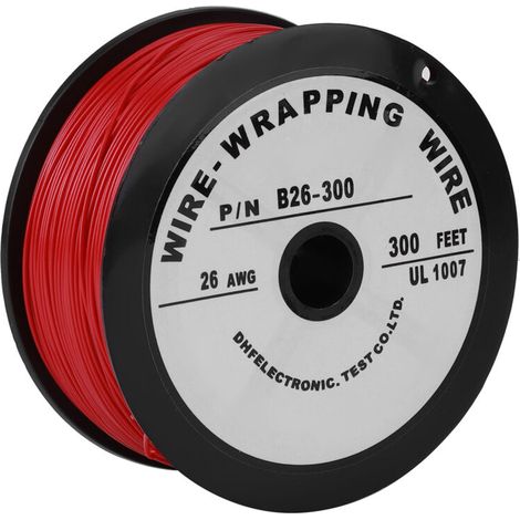 Hochtemperaturbeständiges Kabel UL1007 26AWG – 100 Meter – Für elektronische Geräte