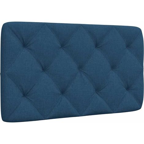 Kopfteil-Kissen Blau 80 cm Stoff (1/5)
