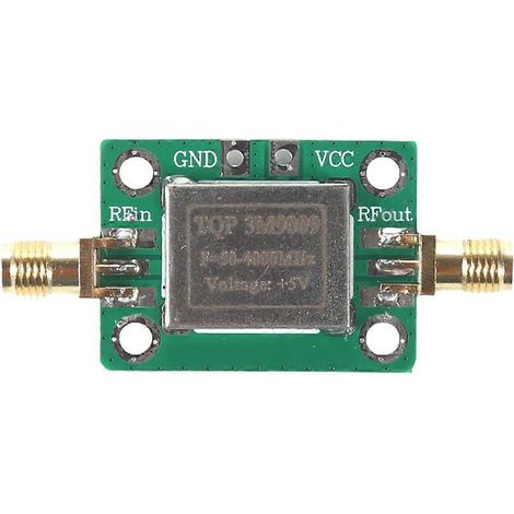 Module amplificateur à faible bruit (LNA) 50-4000 MHz, amplificateur RF à gain élevé pour l'amplification des signaux radio FM, HF, VHF et UHF. (1/5)